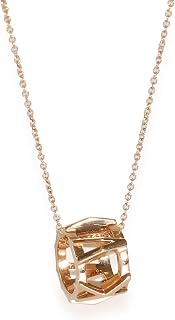 Pre-Loved Atlas Pendant Necklace, Rose Gold, 18 in