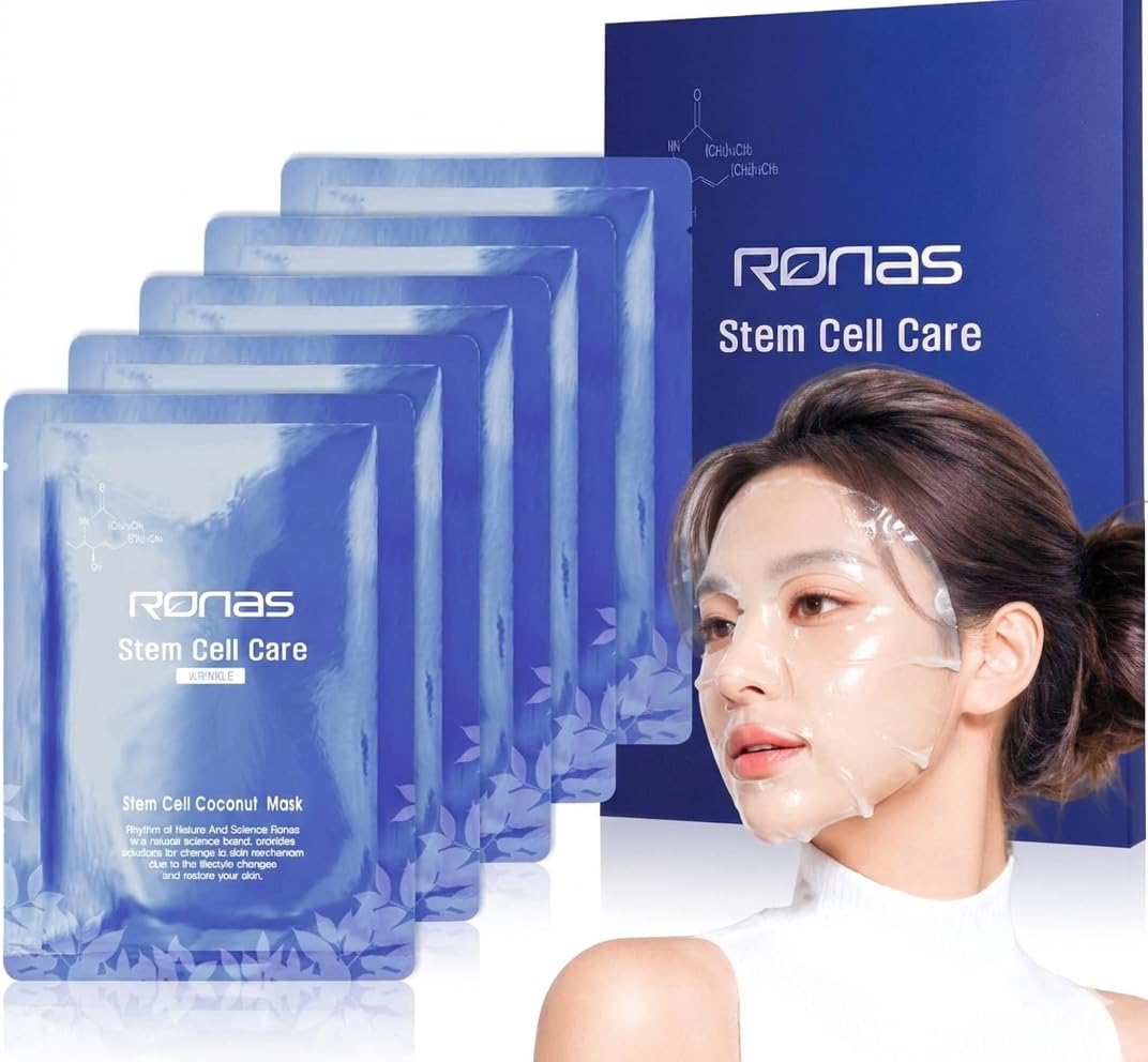 Amazon.co.jp: BENEFILL ロナス幹細胞ココナッツマスク 1パック（5枚