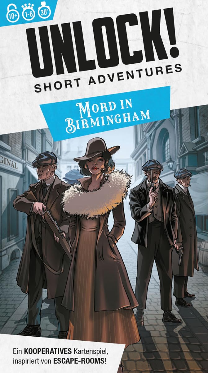 Space Cowboys, Unlock! Short Adventures - Omicidio a Birmingham