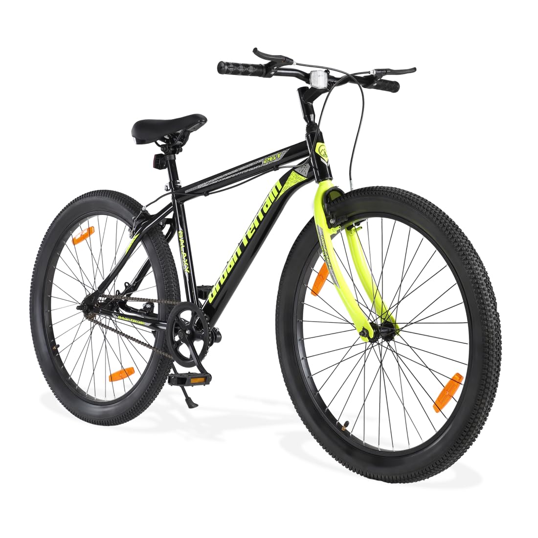 GALAXY26TGREEN Cycle/Bicycle MTB 26T Single Speed Bike with Rigid Fork & Caliper Brake Cycle for Men/Boys Mountain Bike, Green