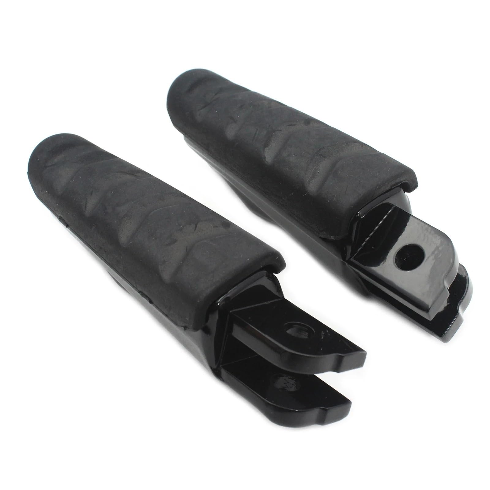 Pedali Pedane Moto Pedane Pedali Anteriori Poggiapiedi Gomma/Adatto for BMW F800GT/ST/S F900R/XR M1000XR/S1000XR R1200RS/ST R Nine T R1250R/RS Nero(Silver)