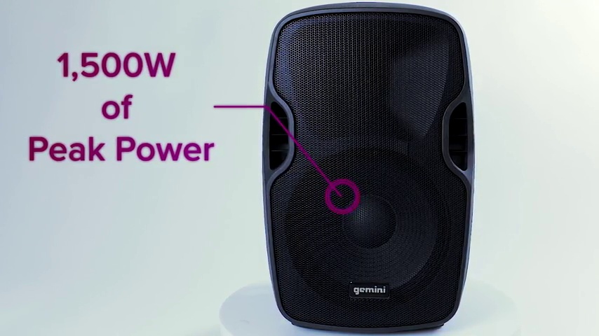まる　gemini スピーカー A Amazon.com: Gemini 12” 1500W Wireless Battery-Powered Bluetooth PA