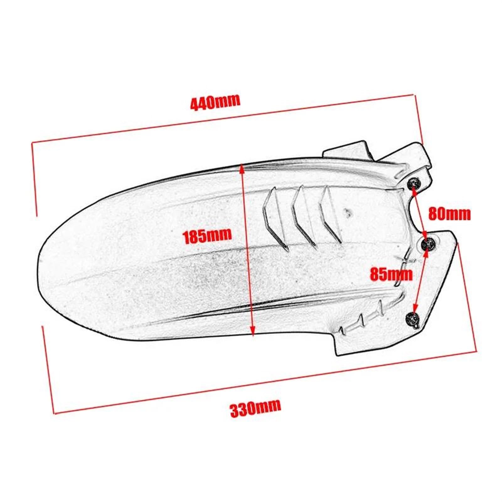 Moto Ruota Hugger Parafango Per F850GS Adventure F 850 750 Moto Ruota Hugger Parafango Per F850GS Adventure F 850 750