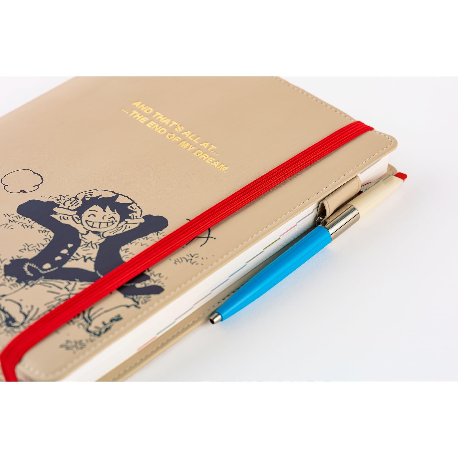Hobonichi Techo A5 pokrowiec na planer – jeden element: End of Luffy's Dream (piaskowy beż, tylko okładka)