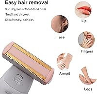 Vista 6 de Body - Cabezales de repuesto para afeitadora y cargador para acabado táctil, cuerpo impecable, afeitadora y recortadora con 2 cepillos de limpieza