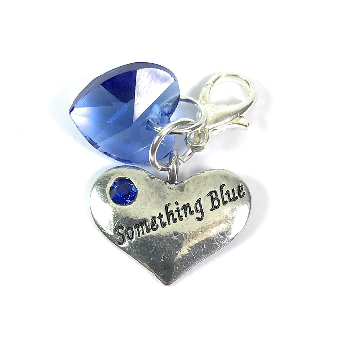 Libby's Market Place Blue Something Clip On Charm For A Bride With Gift Bag