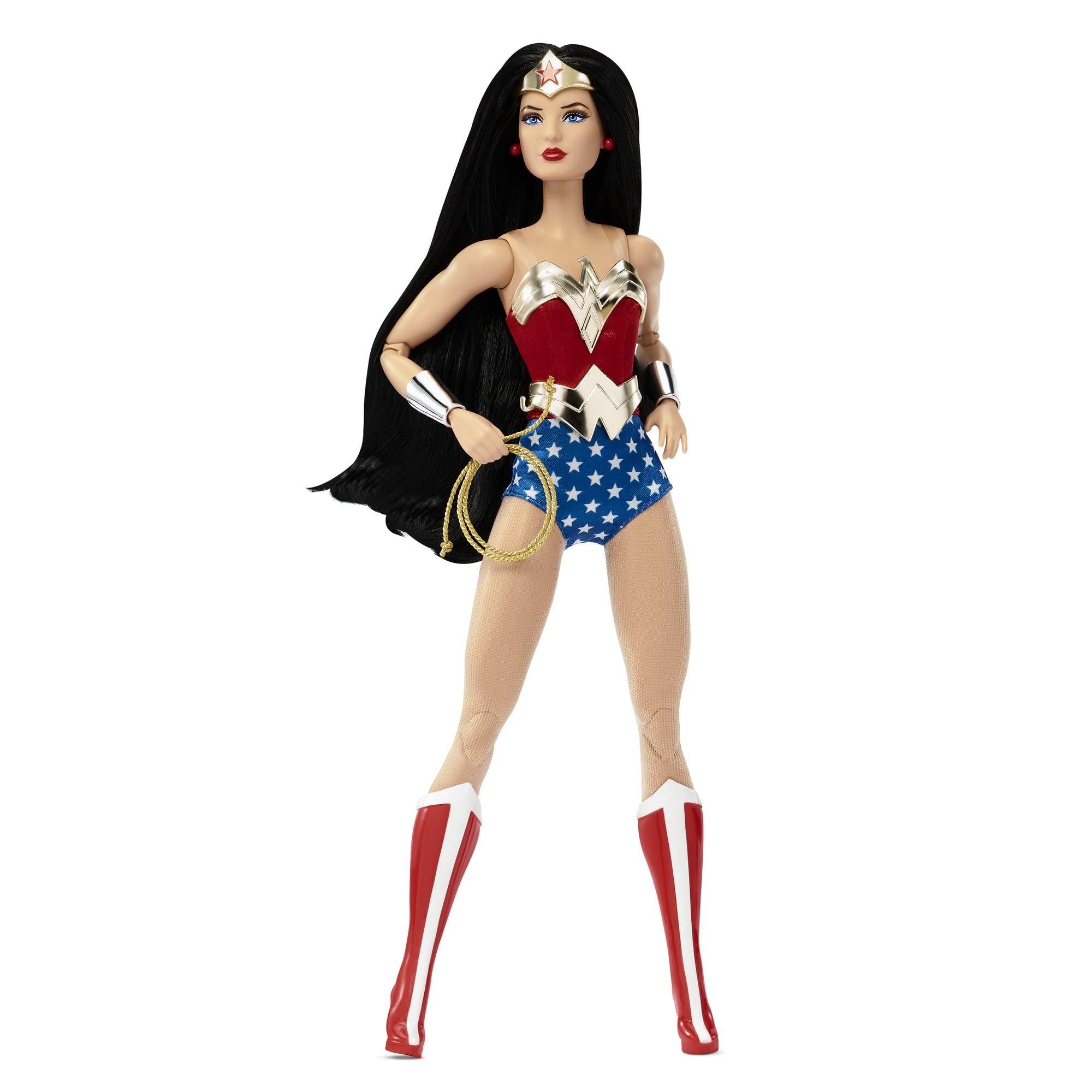 Barbie Wonder Woman DC Comics Signature Collector Doll with Movable Body Barbie Doll Ages 14+ Multi JBJ36