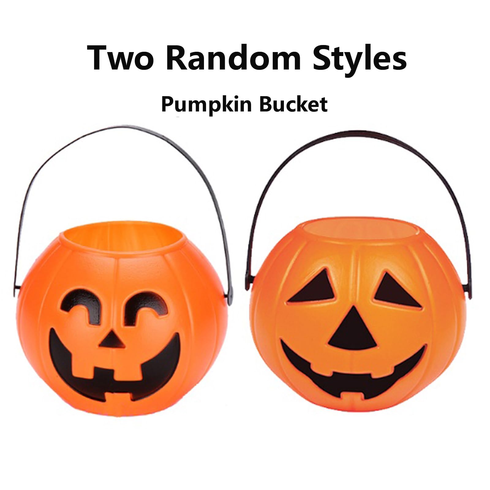 Amazon.com | VALICLUD Halloween Pumpkin Candy Bucket
