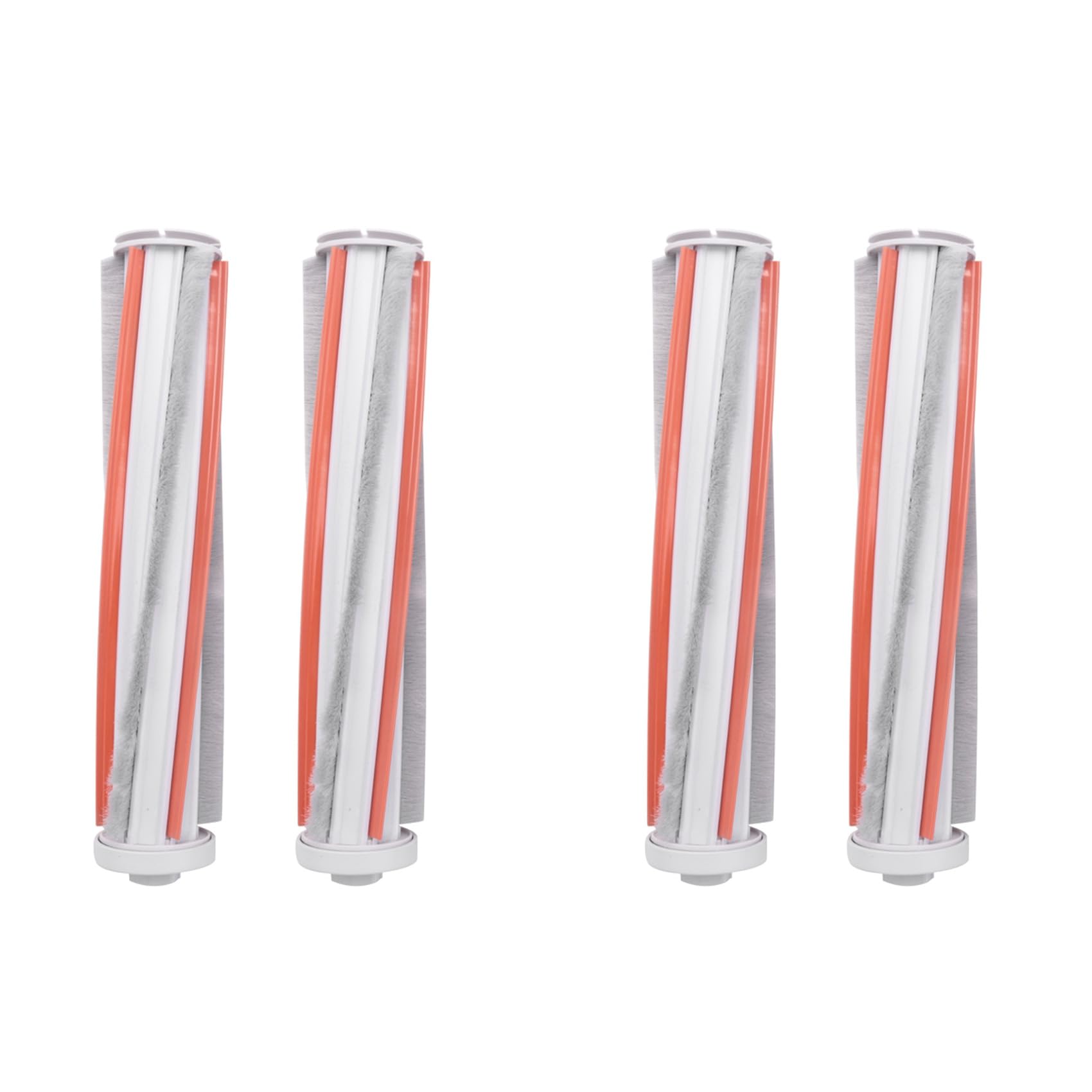 Hndhbfgrt 4 Pack Roller Brush for Xiao F8 F8E NEX X20 Carbon Fiber Manual Vacuum Cleaner Parts Replacement
