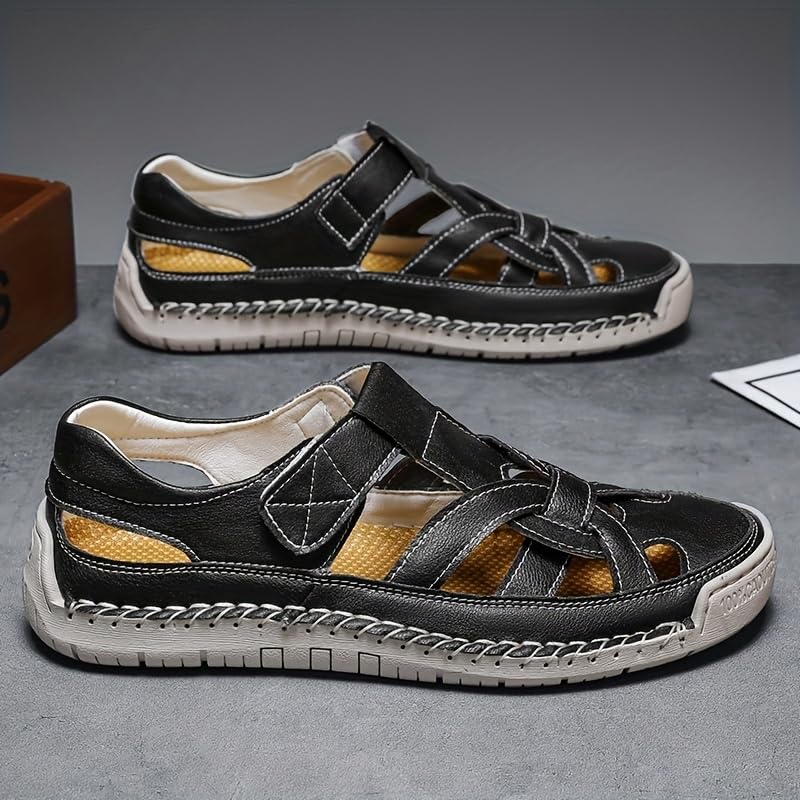 Women's Big Size Summer Breathable Round-Toe Sandals - Lightweight, Comfortable2