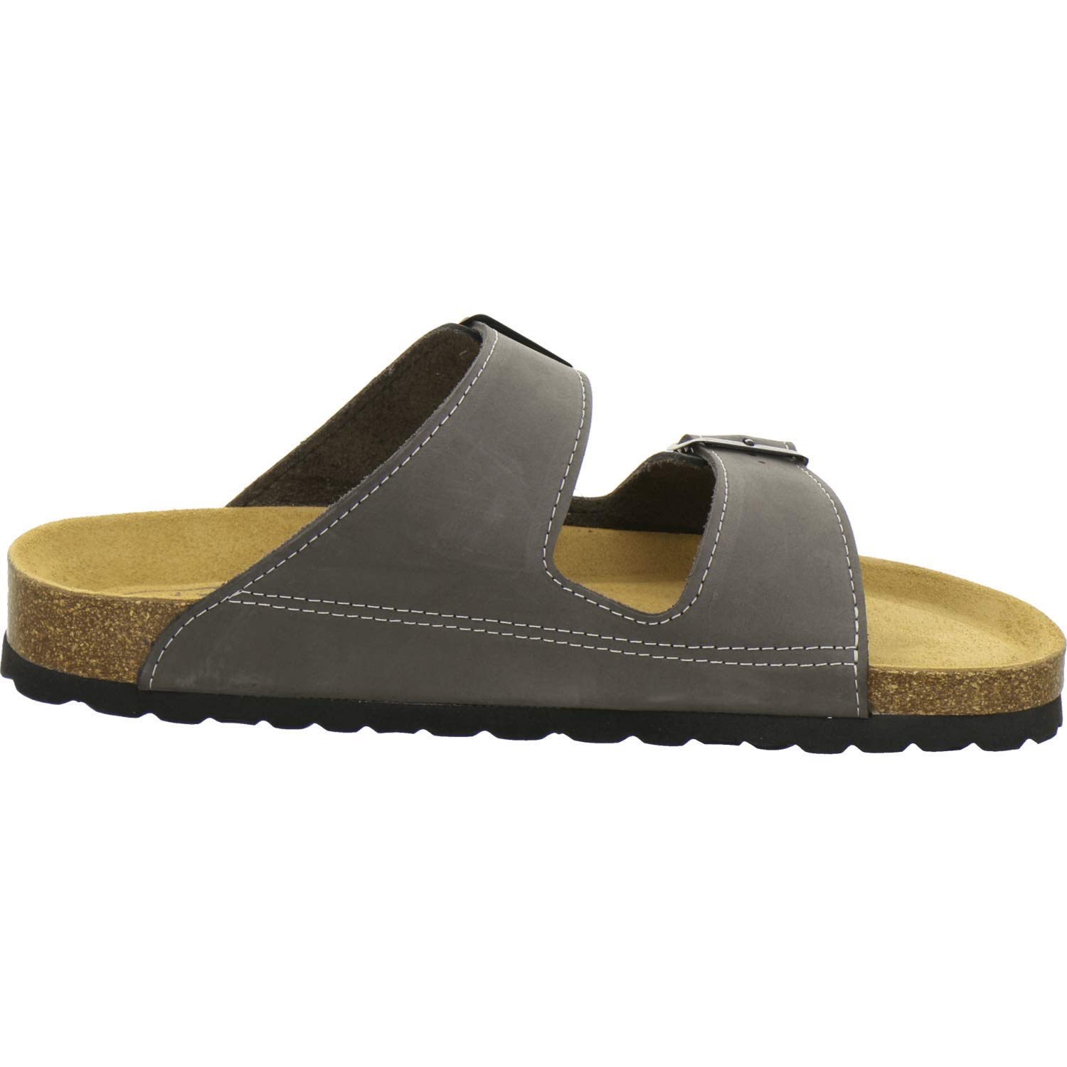 AFS-Schuhe 3110 Zapatillas deportivas de piel para hombre, cómodas, con base de corcho, fabricadas en