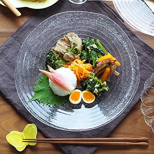 Amazon.co.jp: 和食器 たち吉 涼やかなガラスの器 ペア麺鉢 ガラス