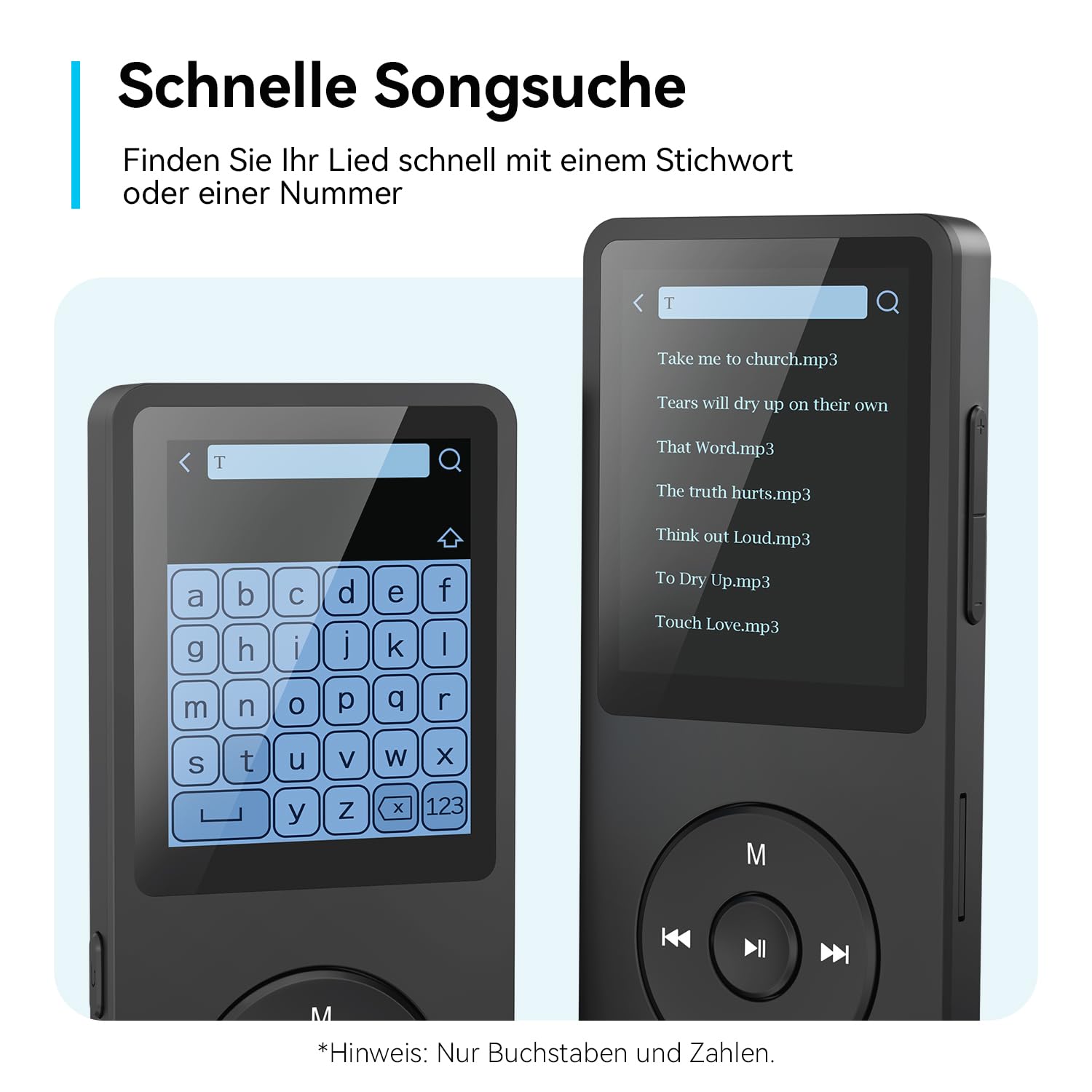 AGPTEK 64GB MP3 Player Bluetooth 5.3 mit Lautsprecher, 40 Stunden Akkulaufzeit Kleiner und klassischer Sport MP3 mit 1,8 Zoll Bildschirm, UKW-Radio (Ohne Kopfhörer), TF-Karte bis zu 128GB, Schwarz