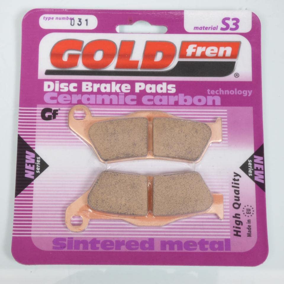 Plaquette de frein Gold Fren KTM 300 EXC endurance et friction