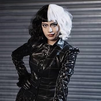 クルエラ　コスプレ　仮装　コートとウィッグ クルエラ コスプレ 仮装 コートとウィッグ Amazon.co.jp