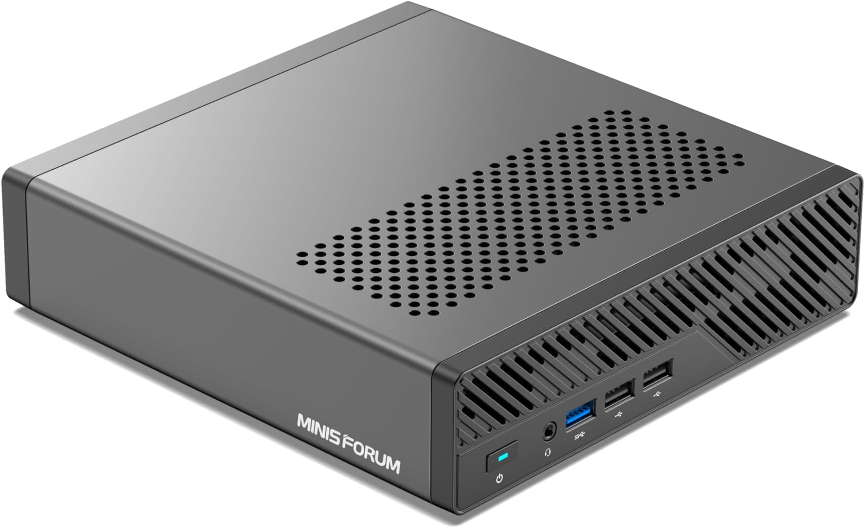 MINISFORUM Intel Core i5-12600H Processor Mini Computer, MS-01 Mini Workstation Barebone Desktop PC,HDMI 2.0+Type C+USB4 Video Output, Dual 2.5G Ethernet Port x2+10Gbps DPx2 Support WiFi 6E Mini PC