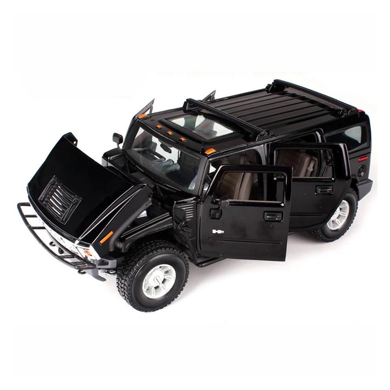 Amazon | 1:18ハマー H2 SUV に最適 車のダイキャストモデルの車の