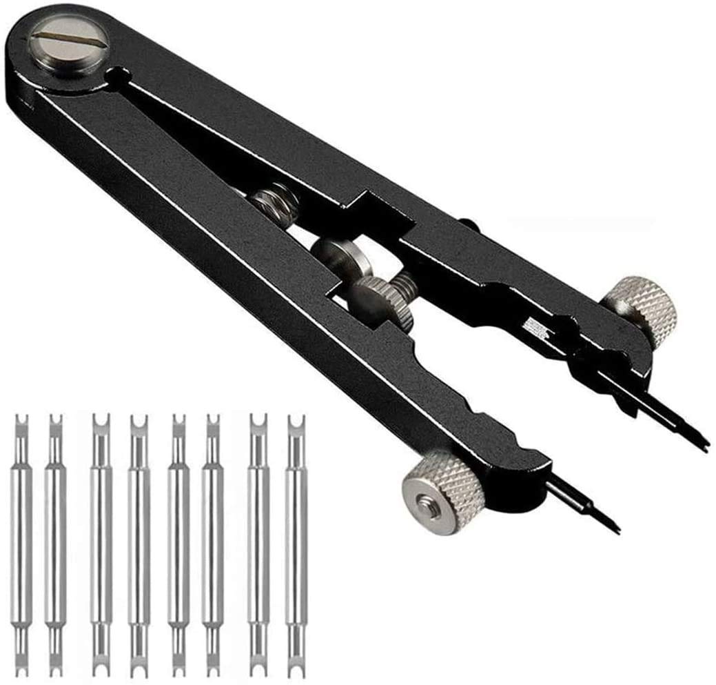 Spring Bar Remover, Watch Tweezer Bracelet Spring Bar Remover for Rolex 6825 Watch Repair Kit Bracelet Pliers Watch Bands Repair Removing Tool 6825 Standard of Spring Bar (B085ZW9LMK) Amazon Price History, Amazon Price Tracker