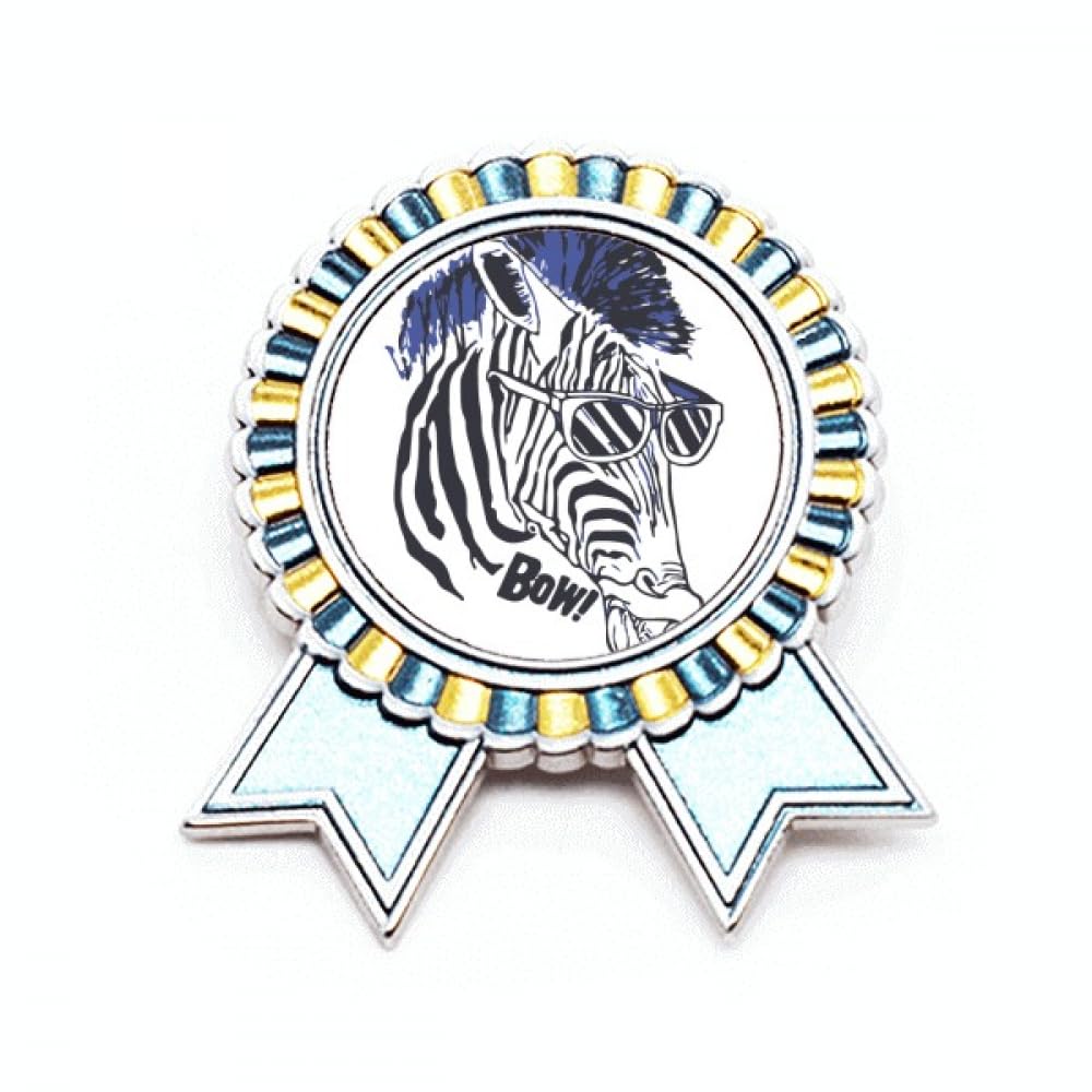 Broche en forme d'animal Pinto accessoire métal taille M - 4