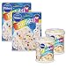 Pillsbury Moist Premium Cake Mix and Funfetti Vanilla Flavored Frosting (Pack of 4)