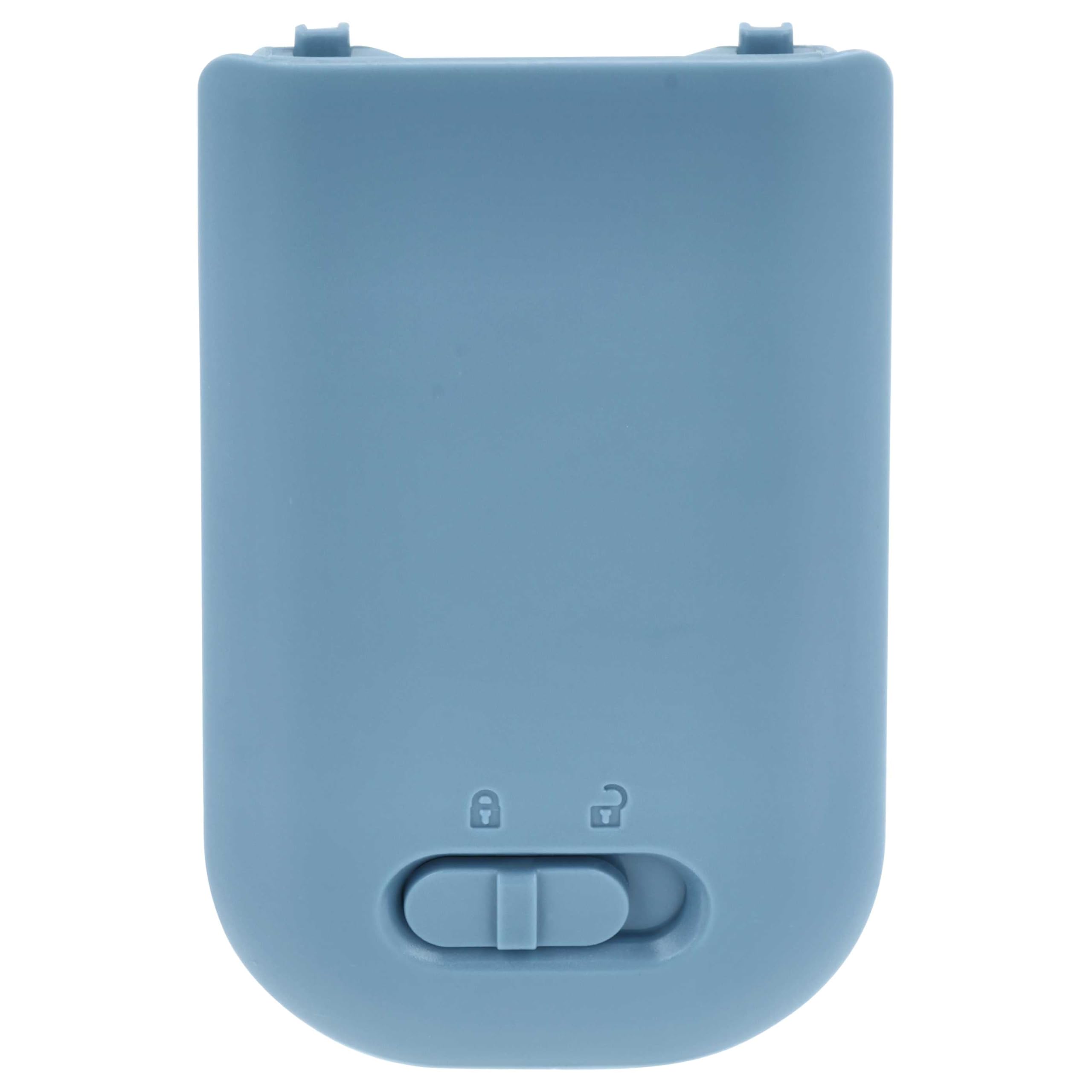 vhbw 5x batteria compatibile con Ascom 9D62, D62 DECT, i62, DH4-ACAB telefono fisso cordless (900mAh, 3,7V, Li-Ion) blu/grigio
