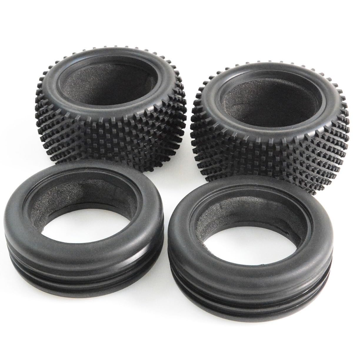 Amazon | OwlKay RC アクセサリー フロント&リアソフトタイヤ タミヤ