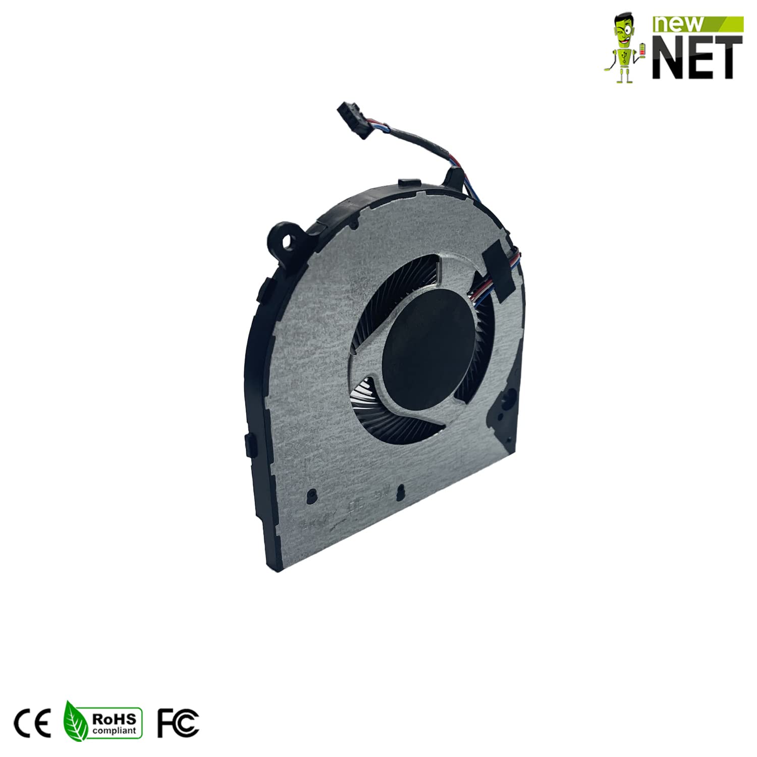 new net - Ventola CPU Fan Compatibile con HP 240 G7 240 G8 240 G9 245 G7 245 G9 245 G8 246 G7 [Slim con Diametro da 50 mm]