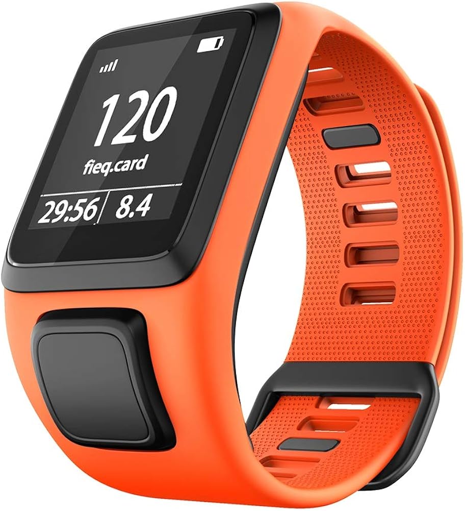 Banda de Reloj, Compatible con Bandas de Reloj Tomtom Spark 3, Reemplazo de Correas de Reloj de Silicona para Tomtom Runner 2 3, Spark 3, Golfer 2, ...