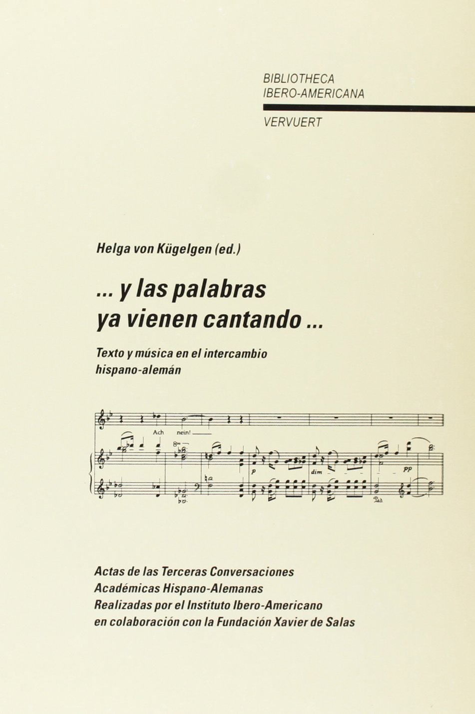 Y Las Palabras YA Vienen Cantando le livre essentiel pour enrichir votre recherche
