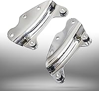 Vista 7 de AUFER Kit de herramientas de acoplamiento cromado de 4 puntos compatible con Touring Road King Road Glide Street Glide Electra Glide 2009-2013