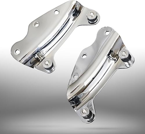 Miniatura 7 de AUFER Kit de herramientas de acoplamiento cromado de 4 puntos compatible con Touring Road King Road Glide Street Glide Electra Glide 2009-2013