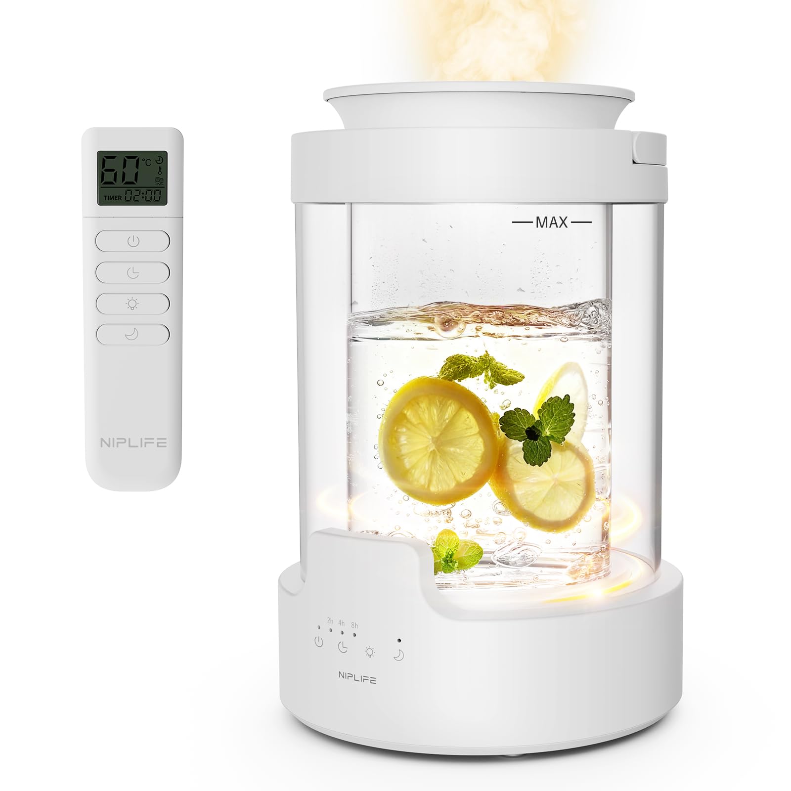 r*a様 NIPLIFE 加湿器URURA置き型 3L スチーム式 NIPLIFE 加湿器URURA置き型 3L スチーム式