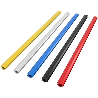 8 Meters Dust Protection Soft Cover Extrusion Profile Flat Seal - 6mm Slot 20 Series Aluminum Extrusion Profile - Black