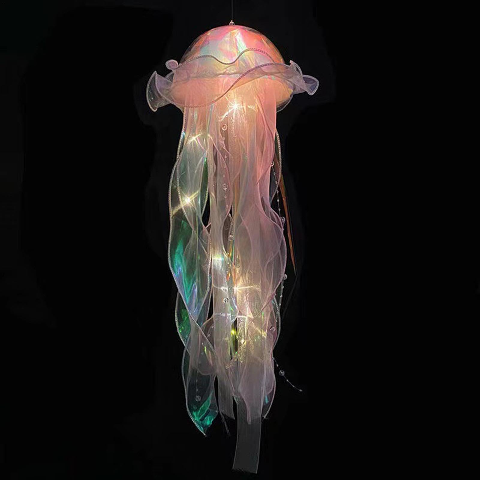 Colorful Lamp with - LED Light with Theme Room Decoration | Medusa Atmosphere Lamp, Versatile Decoration, Colour Changing Jellyfish Lighting for