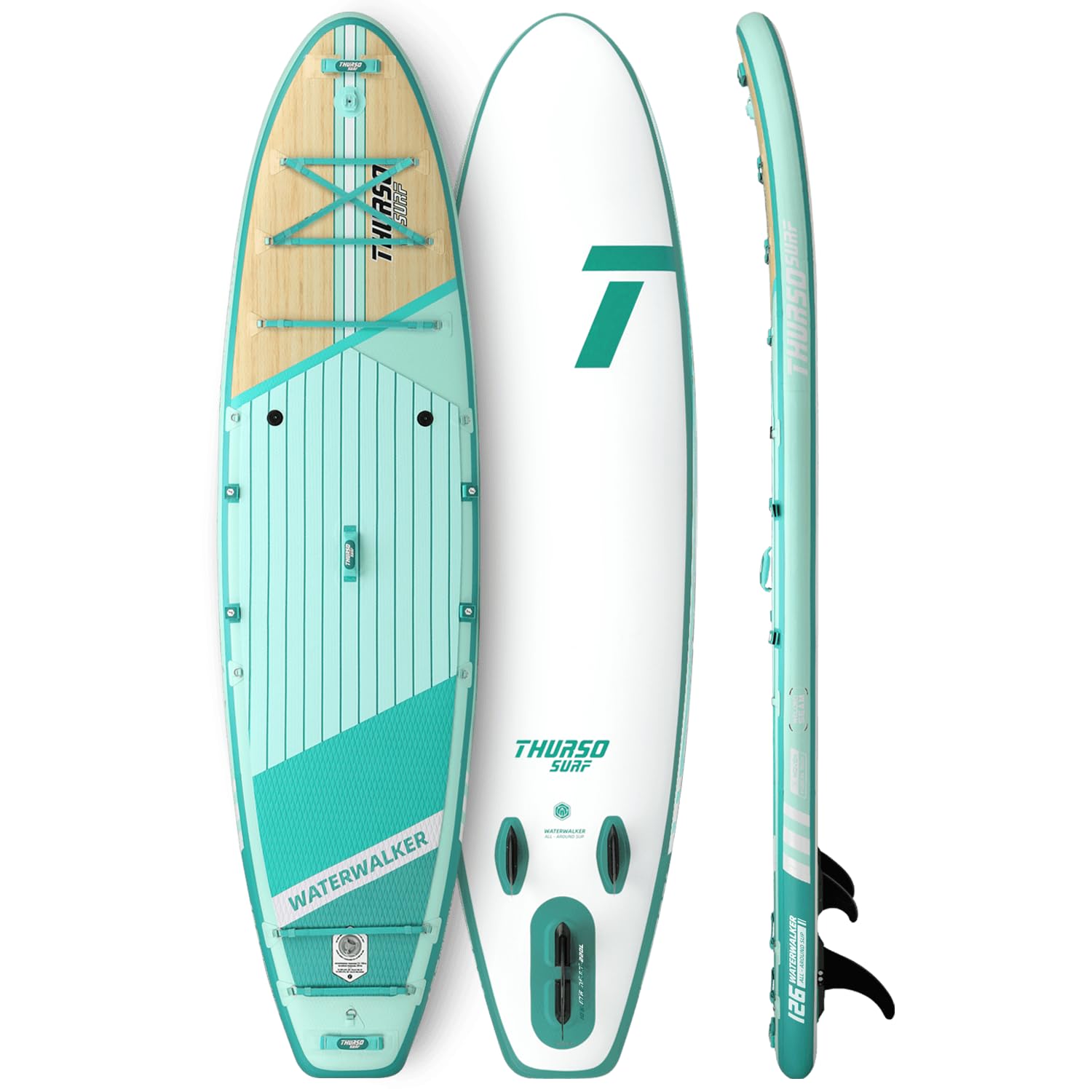 Amazon.com : THURSO SURF Waterwalker 126 10 ft 6 Paddle Board