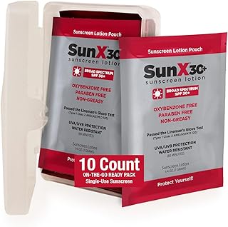 CoreTex Sun X 30+ SPF - Paquetes de protector...