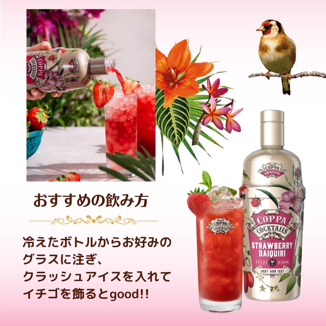 COPPA カクテルセット 4種 Amazon.co.jp: コッパカクテル Coppa Cocktails (750ミリリットル