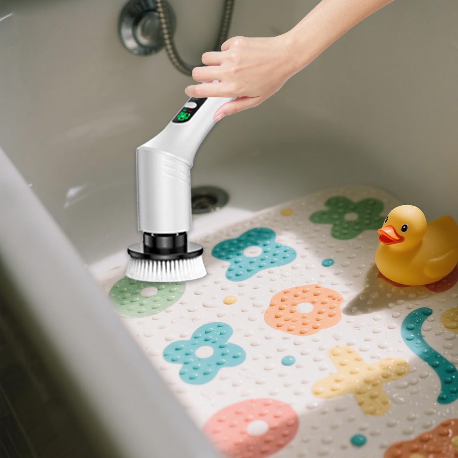Scrubber Elettrico Strumenti strofinamento, gadget pulizia impermeabile