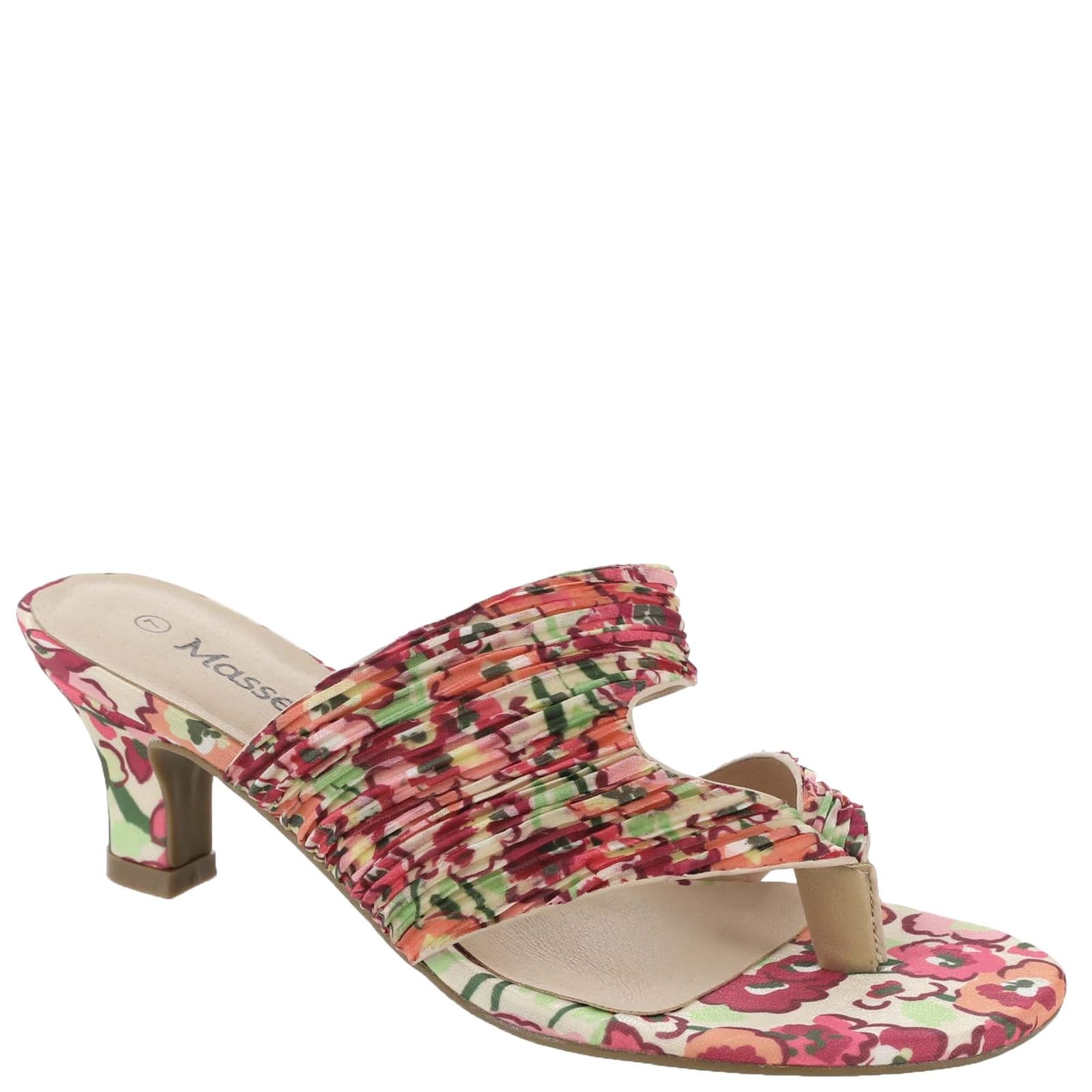 Masseys Women's Arden Low Heel Dress Sandal