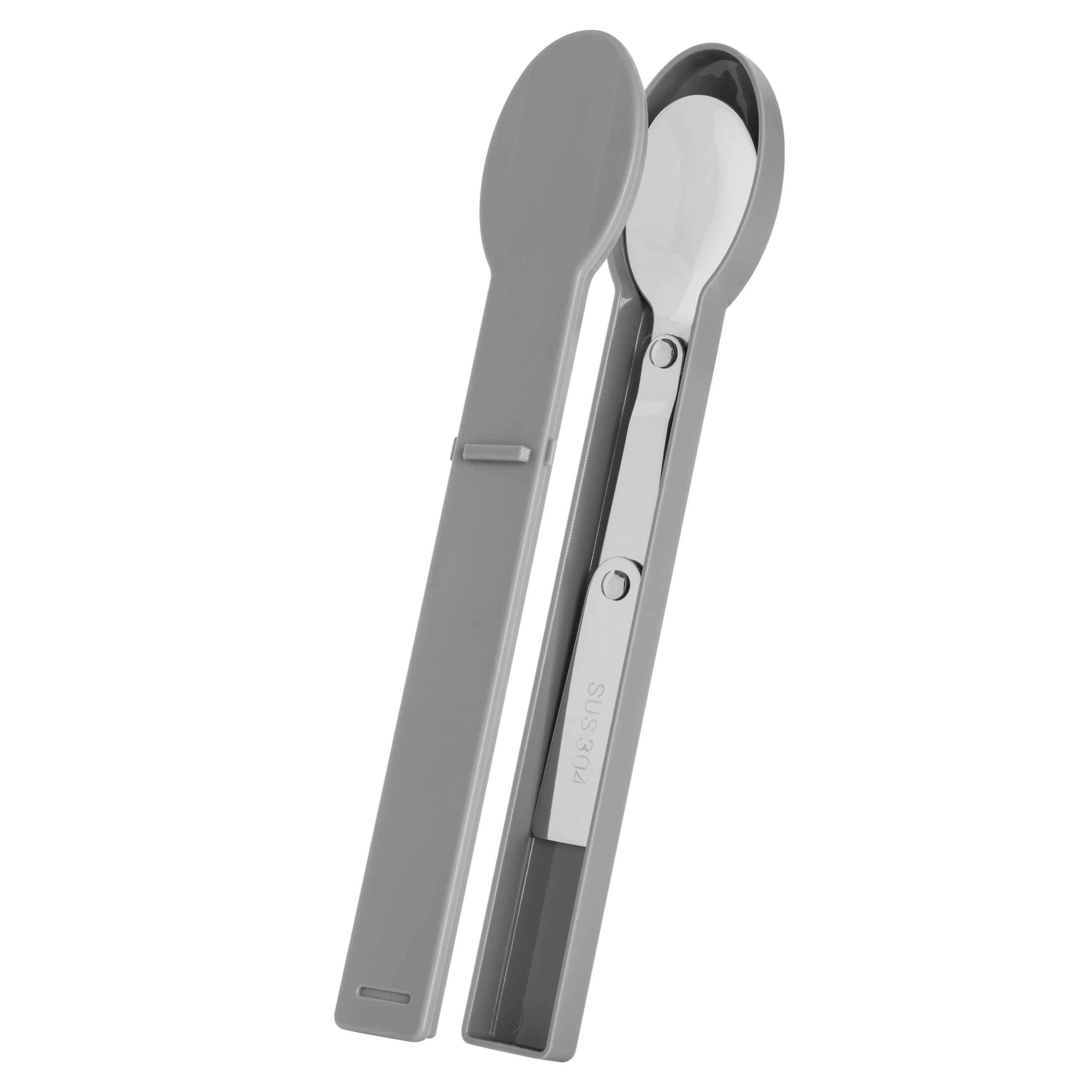 N'OVEEN TB961 Thermobehälter für Essen, Edelstahl Isolierbehälter mit Löffel, Thermoskanne Silber
