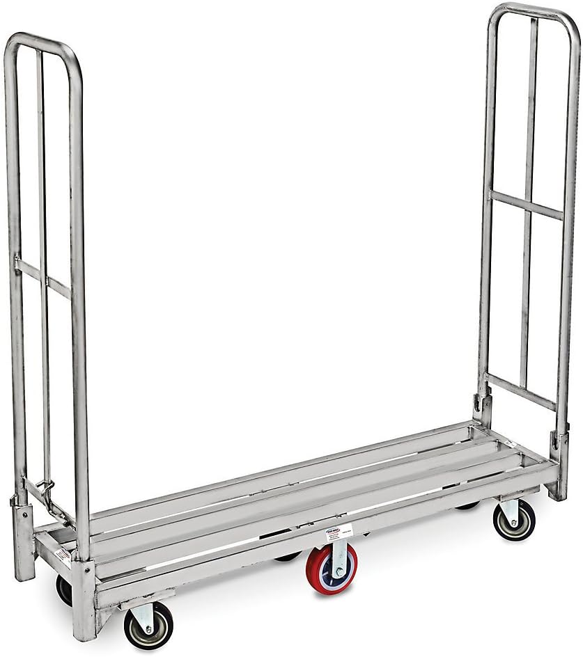 Winholt AL30060FH Folding UBoat Cart, 63"W x 16"D x 60.