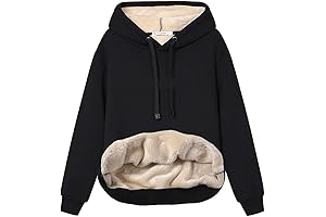 Cozy Fleece-Lined Sweatshirt for Winter Warmth