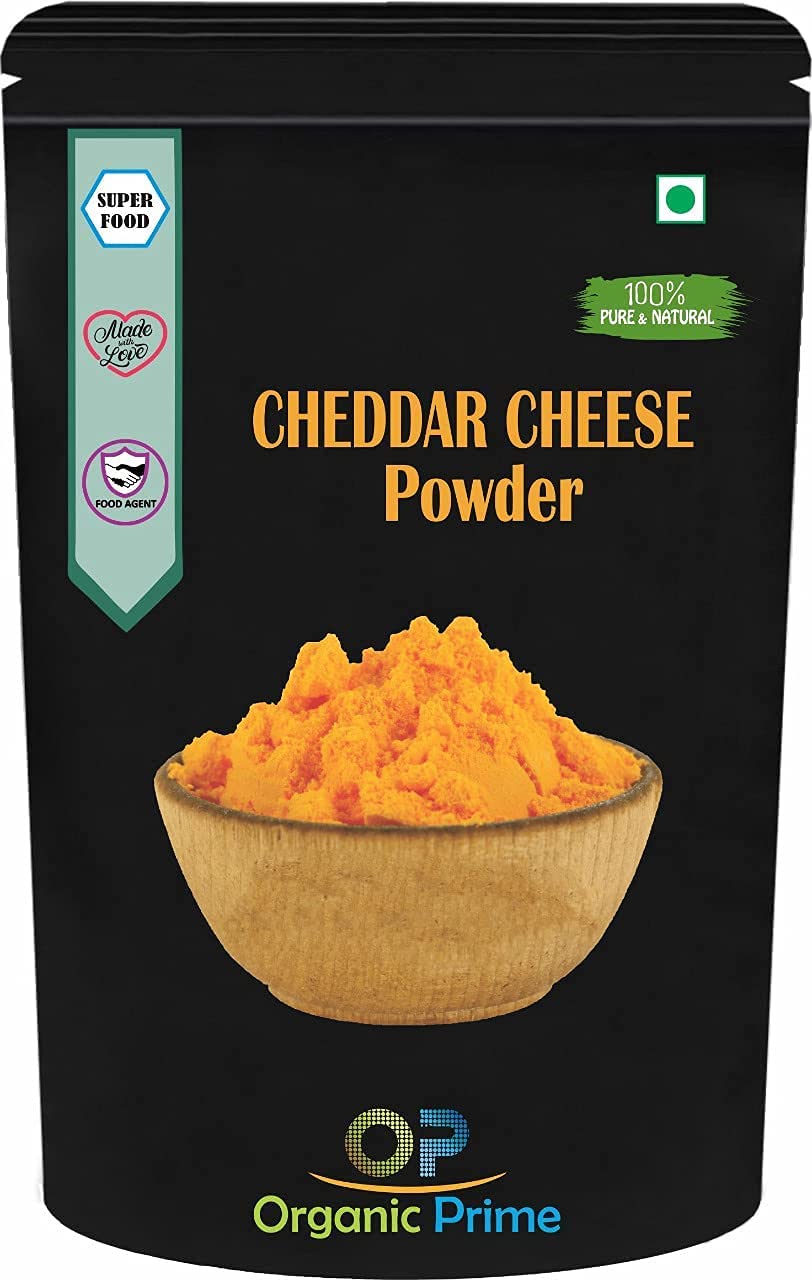 QRA Organic Prime Cheddar ser w proszku, ser w proszku do popcornu - 100 g od Organic Prime