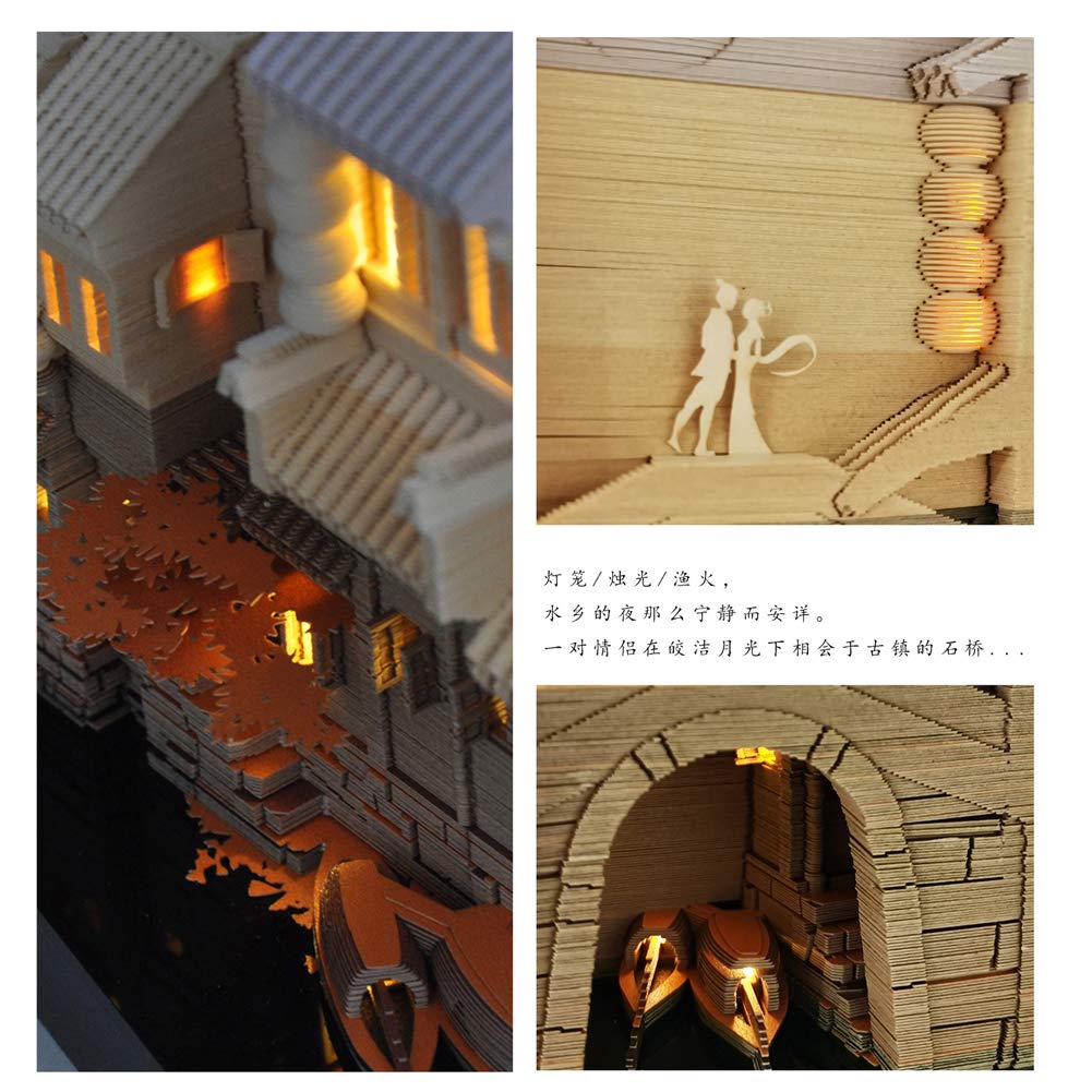 Note Paper Art Building Block 3D Notes Convenience Stickers Papers Card Craft Creative Postnotes, 1 szt., 160 arkuszy (7)