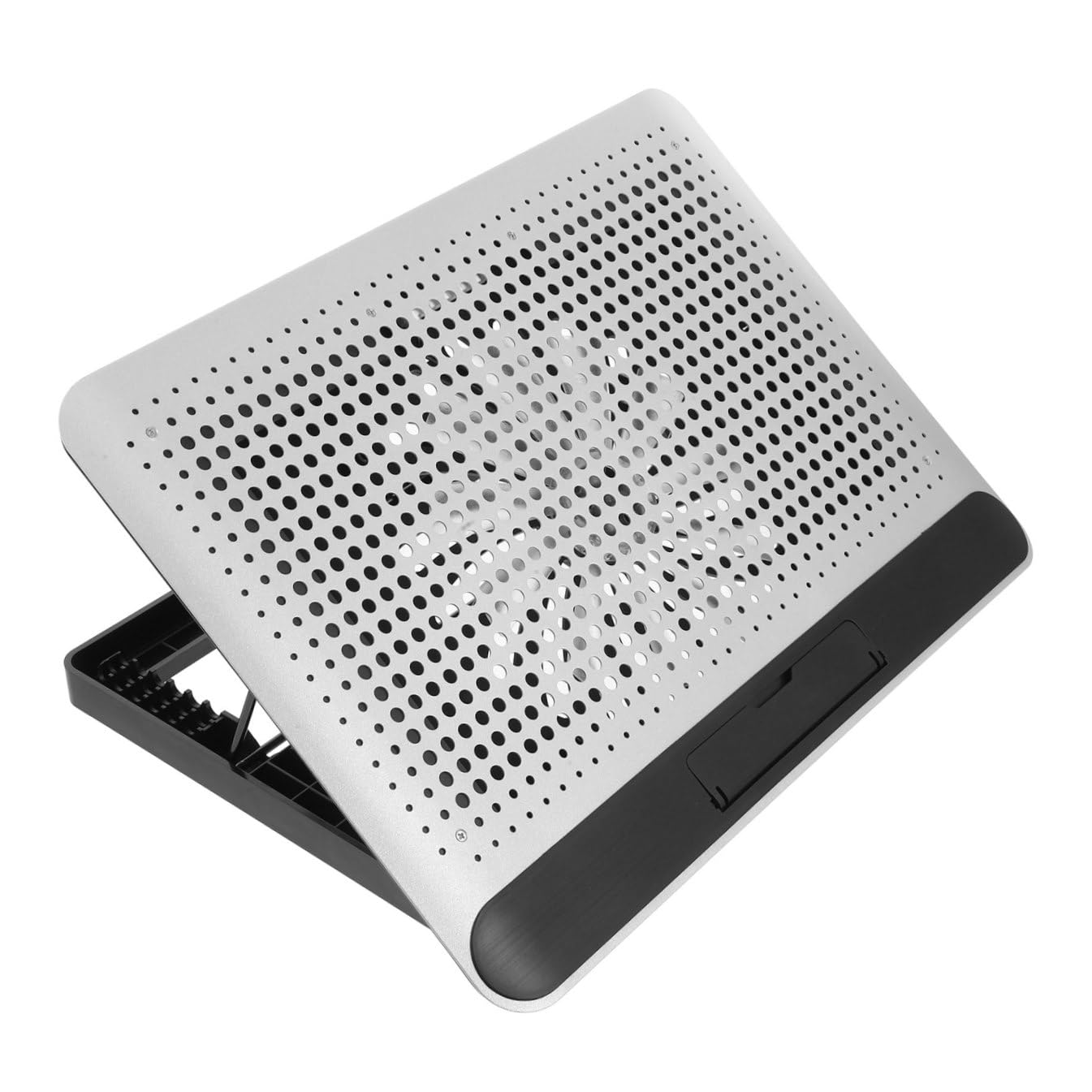 HOMSFOU Enfriador de Portátiles Silencioso Delgado Placa de Aleación de Aluminio Soporte Hogar Base de Refrigeración para Portátil