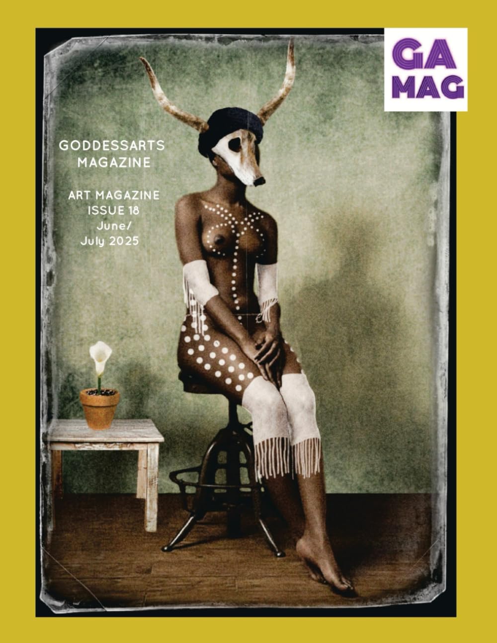 Goddessarts Magazine Issue 18 revue photographie mode design contemporain juin juillet 2025