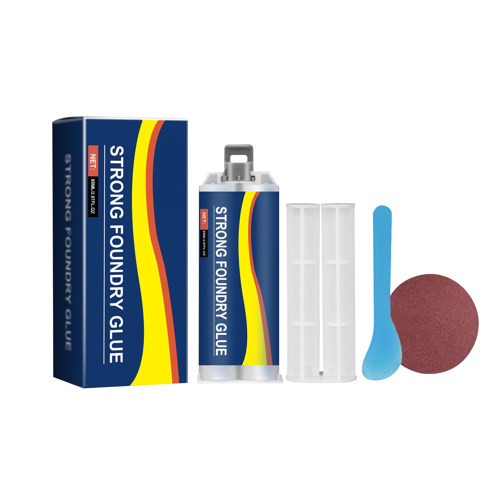 Strong Foundry Glue, Metal Repair Glue, Enhanced CastingGlue Metal Repair, Magic WeldingGlue forMetal, Plastic and Steel (1)