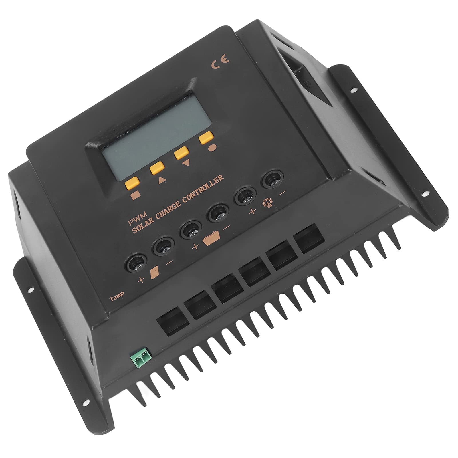 ViaGasaFamido Sterownik ładowania Słonecznego 12V 24V 30A, Kontroler