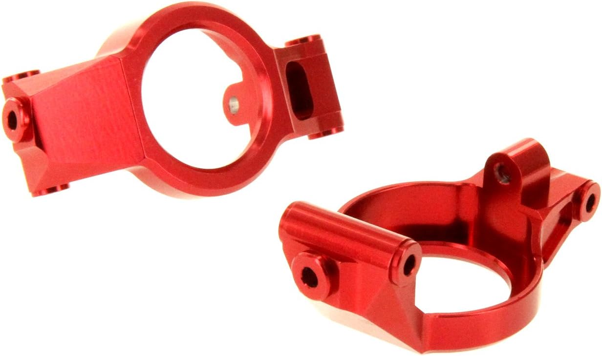 Alloy Caster Block | Red Replacement for X-Maxx Part 7732 by Atomik