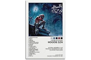 A Boogie Wit Da Hoodie Minimalist Poster Wall Decor - Masterpiece for Music Lovers